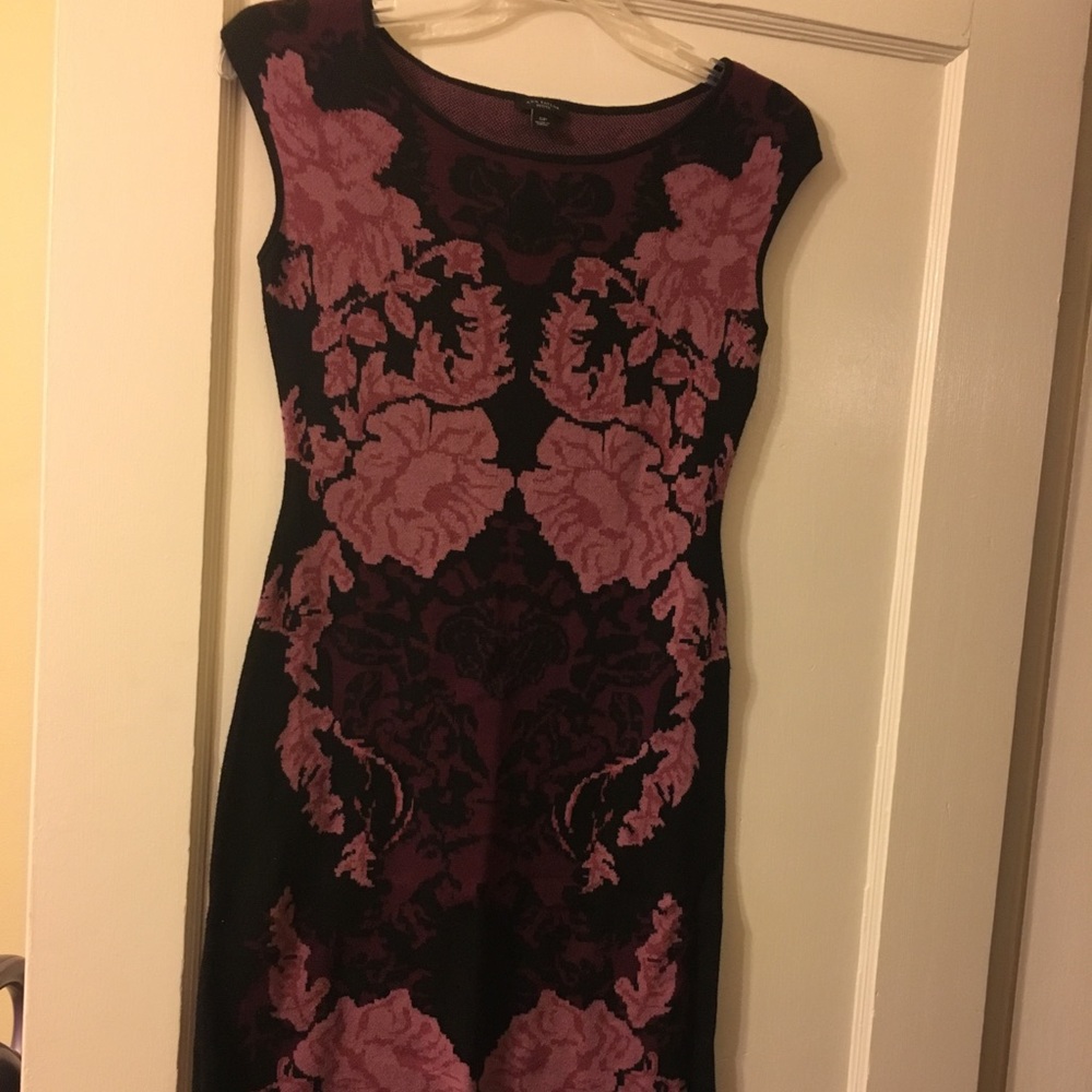 Ann Taylor figure flattering sweater dress SP